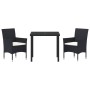 Conjunto de Comedor de Jardín de 7 Piezas Beige Ratán Polimérico de , Sillas de jardín - Ref: Foro24-3379742, Precio: 525,07 ...
