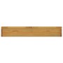 Mueble con espejo madera maciza de teca 60x10x40 cm de vidaXL, Taquillas y armarios de almacenamiento - Ref: Foro24-338242, P...