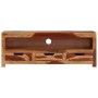 Mueble de TV madera maciza de acacia 110x30x40 cm de vidaXL, Muebles TV - Ref: Foro24-339508, Precio: 134,82 €, Descuento: %