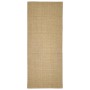 Alfombra de sisal natural 80x200 cm de vidaXL, Alfombras - Ref: Foro24-136306, Precio: 106,06 €, Descuento: %