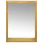 Mueble con espejo madera maciza de teca 30x10x40 cm de vidaXL, Taquillas y armarios de almacenamiento - Ref: Foro24-338243, P...