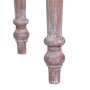Escritorio de madera maciza de caoba 115x50x78 cm de vidaXL, Escritorios - Ref: Foro24-337085, Precio: 253,13 €, Descuento: %