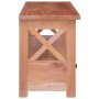 Mueble de TV madera maciza de caoba 115x30x40 cm de vidaXL, Muebles TV - Ref: Foro24-337081, Precio: 151,92 €, Descuento: %