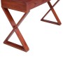Escritorio ordenador madera maciza caoba 115x47x77 cm de vidaXL, Escritorios - Ref: Foro24-337082, Precio: 223,92 €, Descuent...