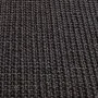 Alfombra de sisal natural negro 80x300 cm de vidaXL, Alfombras - Ref: Foro24-136326, Precio: 111,39 €, Descuento: %