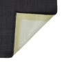 Alfombra de sisal natural negro 80x300 cm de vidaXL, Alfombras - Ref: Foro24-136326, Precio: 116,57 €, Descuento: %