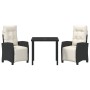 Conjunto de Comedor de Jardín de 7 Piezas Beige Poliratán de , Sillas de jardín - Ref: Foro24-3380454, Precio: 905,60 €, Desc...