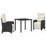 Conjunto de Comedor de Jardín de 9 Piezas Beige Ratán Sintético de , Sillas de jardín - Ref: Foro24-3380455, Precio: 1,00 €, ...