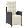 Conjunto de Comedor de Jardín de 9 Piezas Rattan Polímero Negro de , Sillas de jardín - Ref: Foro24-3380532, Precio: 1,00 €, ...