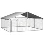 Perrera de exterior con tejado 300x300x150 cm de vidaXL, Casetas y cercados para perros - Ref: Foro24-171501, Precio: 150,43 ...