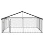 Perrera de exterior con tejado 300x300x150 cm de vidaXL, Casetas y cercados para perros - Ref: Foro24-171501, Precio: 150,43 ...