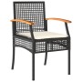 Conjunto de Comedor de Jardín 7 Piezas con Cojines Beige Poliratán de , Sillas de jardín - Ref: Foro24-3380831, Precio: 496,7...