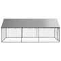 Perrera de exterior con tejado 400x200x150 cm de vidaXL, Casetas y cercados para perros - Ref: Foro24-171499, Precio: 156,07 ...