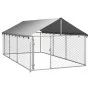 Perrera de exterior con tejado 400x200x150 cm de vidaXL, Casetas y cercados para perros - Ref: Foro24-171499, Precio: 156,07 ...