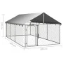 Perrera de exterior con tejado 400x200x150 cm de vidaXL, Casetas y cercados para perros - Ref: Foro24-171499, Precio: 156,07 ...
