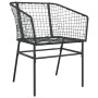 Conjunto de comedor de jardín de 5 piezas Marrón Ratán Versátil | Foro24.es | Tu tienda online para hogar, jardín y más Foro24.es