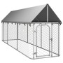 Perrera de exterior con tejado 400x100x150 cm de vidaXL, Casetas y cercados para perros - Ref: Foro24-171497, Precio: 128,55 ...