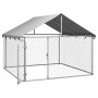 Perrera de exterior con tejado 200x200x150 cm de vidaXL, Casetas y cercados para perros - Ref: Foro24-171498, Precio: 122,46 ...