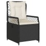 Set de Comedor de Jardín de 5 Piezas Negro Poliratán de , Sillas de jardín - Ref: Foro24-3380984, Precio: 490,38 €, Descuento: %