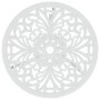 Mesa y sillas de bistró 3 piezas aluminio fundido blanco de vidaXL, Conjuntos de jardín - Ref: Foro24-317752, Precio: 205,37 ...