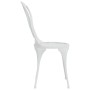 Mesa y sillas de bistró 3 piezas aluminio fundido blanco de vidaXL, Conjuntos de jardín - Ref: Foro24-317752, Precio: 205,37 ...