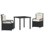 Juego de Comedor de Jardín de 5 Piezas Beige Poliratán de , Sillas de jardín - Ref: Foro24-3381010, Precio: 482,28 €, Descuen...