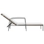 Tumbona de jardín con cojín ratán sintético marrón de vidaXL, Tumbonas - Ref: Foro24-317634, Precio: 131,50 €, Descuento: %