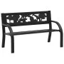Banco de jardín para niños de acero 86 cm de vidaXL, Bancos de jardín - Ref: Foro24-317773, Precio: 82,07 €, Descuento: %