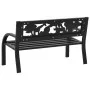 Banco de jardín para niños de acero 86 cm de vidaXL, Bancos de jardín - Ref: Foro24-317773, Precio: 82,07 €, Descuento: %