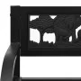 Banco de jardín para niños de acero 86 cm de vidaXL, Bancos de jardín - Ref: Foro24-317773, Precio: 82,07 €, Descuento: %