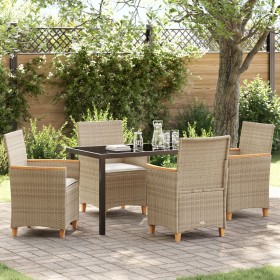 Comprar Conjunto de Comedor de Jardín de 5 Piezas