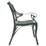 Banco de jardín de aluminio fundido verde 102 cm de vidaXL, Bancos de jardín - Ref: Foro24-317745, Precio: 229,46 €, Descuent...