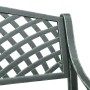 Banco de jardín de aluminio fundido verde 102 cm de vidaXL, Bancos de jardín - Ref: Foro24-317745, Precio: 229,46 €, Descuent...