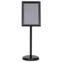 A3 Soportes para carteles 2 pcs de aleación de aluminio negra | Foro24.es | Tu tienda online para hogar, jardín y más Foro24.es