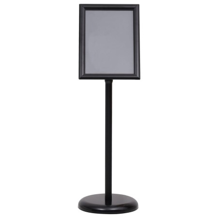 Soportes para carteles pedestal A4 2 pcs Negro Aleación de Aluminio | Foro24.es | Tu tienda online para hogar, jardín y más Foro24.es