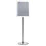 Expositores de pedestal A4 2 pcs Plateado de Aleación de Aluminio | Foro24.es | Tu tienda online para hogar, jardín y más Foro24.es