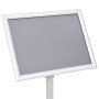 Expositores de pedestal A4 2 pcs Plateado de Aleación de Aluminio | Foro24.es | Tu tienda online para hogar, jardín y más Foro24.es