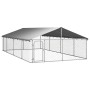 Perrera de exterior con tejado 600x300x150 cm de vidaXL, Casetas y cercados para perros - Ref: Foro24-171502, Precio: 223,47 ...