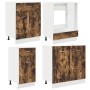 Conjunto de Gabinetes de Cocina de 8 Piezas de en Roble Ahumado de , Armarios de cocina - Ref: Foro24-3388348, Precio: 431,81...