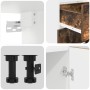 Conjunto de Gabinetes de Cocina de 8 Piezas de en Roble Ahumado de , Armarios de cocina - Ref: Foro24-3388348, Precio: 431,81...