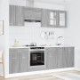 Juego de Gabinetes de Cocina de 8 Piezas Gris Sonoma Madera Ingenierizada | Foro24.es | Tu tienda online para hogar, jardín y más Foro24.es
