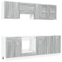 Juego de Gabinetes de Cocina de 8 Piezas Gris Sonoma Madera Ingenierizada | Foro24.es | Tu tienda online para hogar, jardín y más Foro24.es