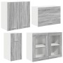 Juego de Gabinetes de Cocina de 8 Piezas Gris Sonoma Madera Ingenierizada | Foro24.es | Tu tienda online para hogar, jardín y más Foro24.es
