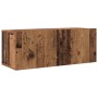 Conjunto de 4 piezas de armario de TV de madera antigua y madera elaborada | Foro24.es | Tu tienda online para hogar, jardín y más Foro24.es