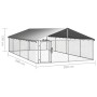 Perrera de exterior con tejado 600x300x150 cm de vidaXL, Casetas y cercados para perros - Ref: Foro24-171502, Precio: 223,47 ...