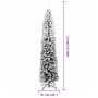 Árbol de Navidad Delgado 300 LEDs & Nieve Nevada Verde 240 cm | Foro24.es | Tu tienda online para hogar, jardín y más Foro24.es