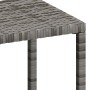 Tumbonas con mesita 2 unidades ratán sintético gris de vidaXL, Tumbonas - Ref: Foro24-317639, Precio: 190,14 €, Descuento: %