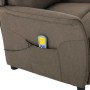 Sillón de masaje de tela taupe | Foro24.es | Tu tienda online para hogar, jardín y más Foro24.es