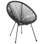 Juego de comedor para jardín 3 piezas negro de vidaXL, Conjuntos de jardín - Ref: Foro24-3085448, Precio: 274,31 €, Descuento: %