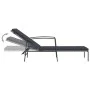 Tumbona con cojín de ratán sintético gris by vidaXL, Loungers - Ref: Foro24-317636, Price: 131,87 €, Discount: %